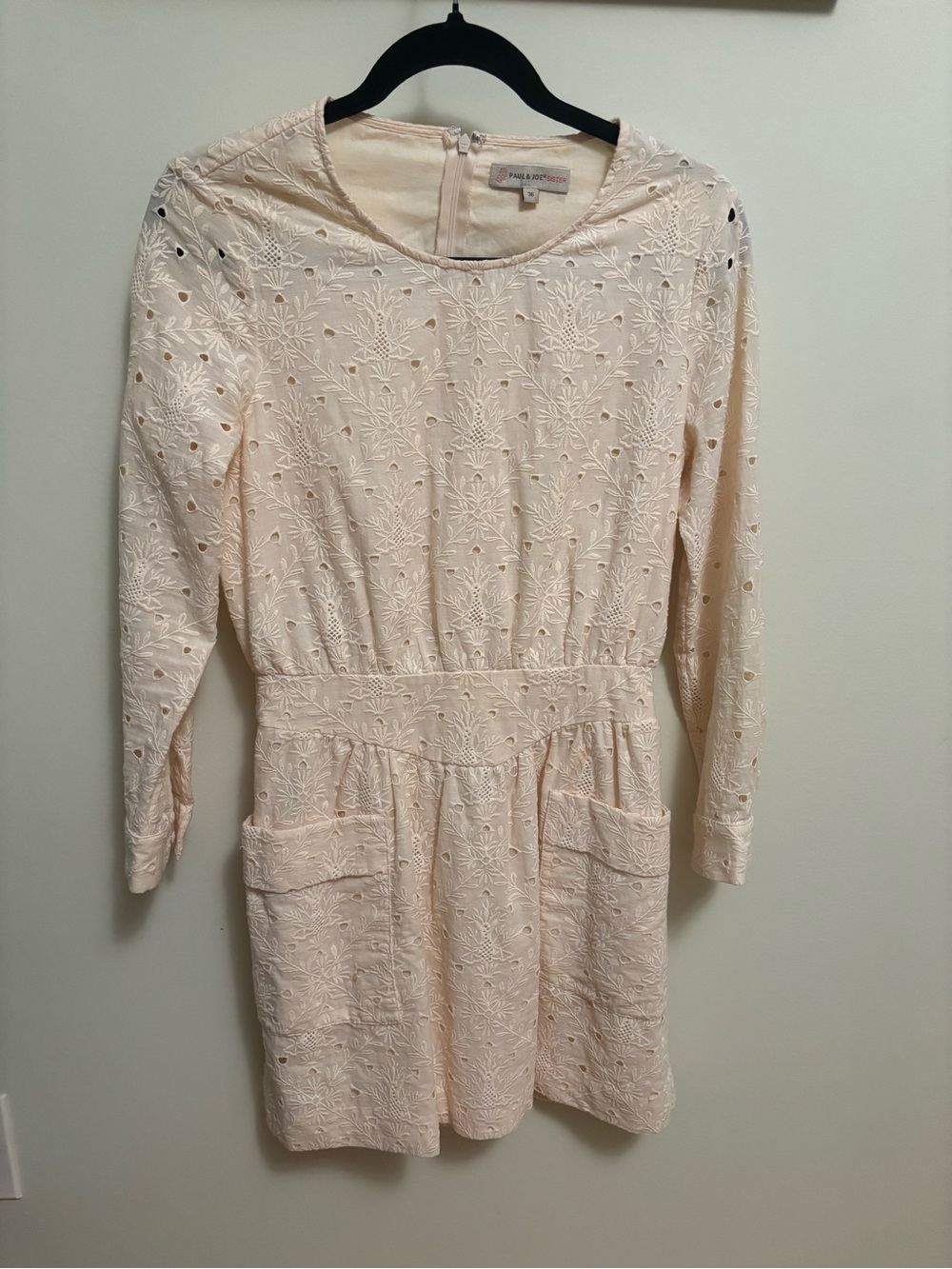 Paris Embroidered Eyelet Dress